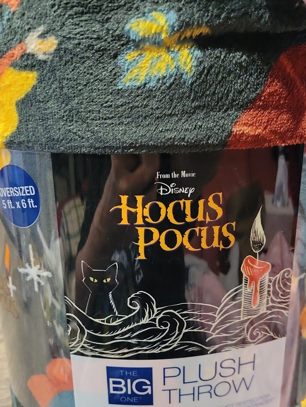 Hocus Pocus * Oversized Throw, NWT / RARE - Picture 3 of 8